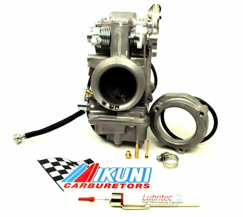 Mikuni HSR 42 mm Kit Fácil Carburador Carb 1990-2006 Harley Evo y Cámara Doble 42-18 - Imagen 2 de 9