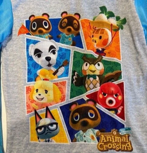 Juego de pijamas (pequeños) New Horizons para niños Animal Crossing Foto 3 de 4