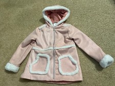 pink fall/winter jacket girls size 6