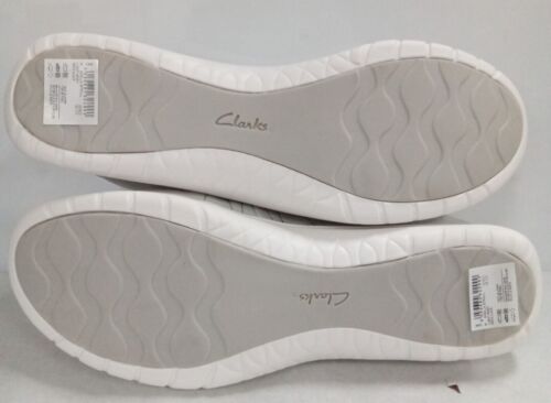 Clarks ADELLA STROLL Slip On Cloudsteppers Sneakers Size 12 Grey | 9022 AW - Picture 8 of 10
