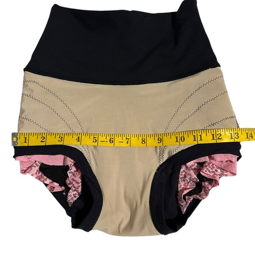 Nuevo sin etiquetas Top Halter de Lentejuelas y Botón de Espera Alta Pantalones Cortos Rosa y Negro XS - Imagen 11 de 11