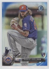 2017 Bowman Chrome Blue Refractor 46/150 Robert Gsellman #81 4m6