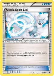 Altaria Spirit Link 91/124 XY Fates Collide Uncommon Trainer