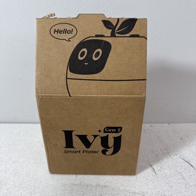 Plantsio Smart Ivy Planter Gen 2 Robot Guidance on Plant Care with Emojis NEW