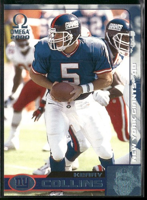 #ad 2000 Pacific Omega #89 Kerry Collins Platinum Blue # 51 $5.99