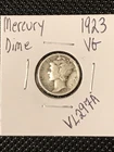 1923 Mercury Dime  VG