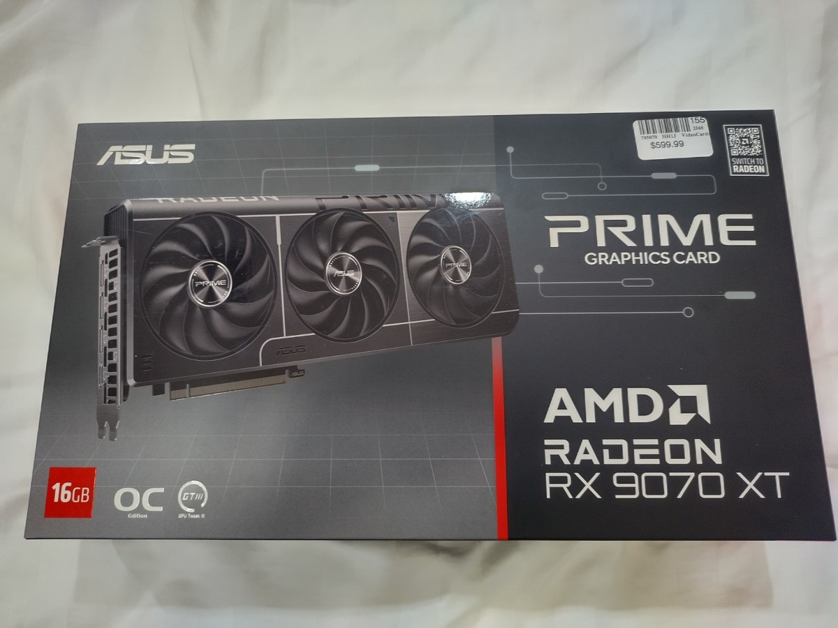 Buy Asus AMD Radeon RX 9070 XT Graphic Card - 16 GB GDDR6 (prime
