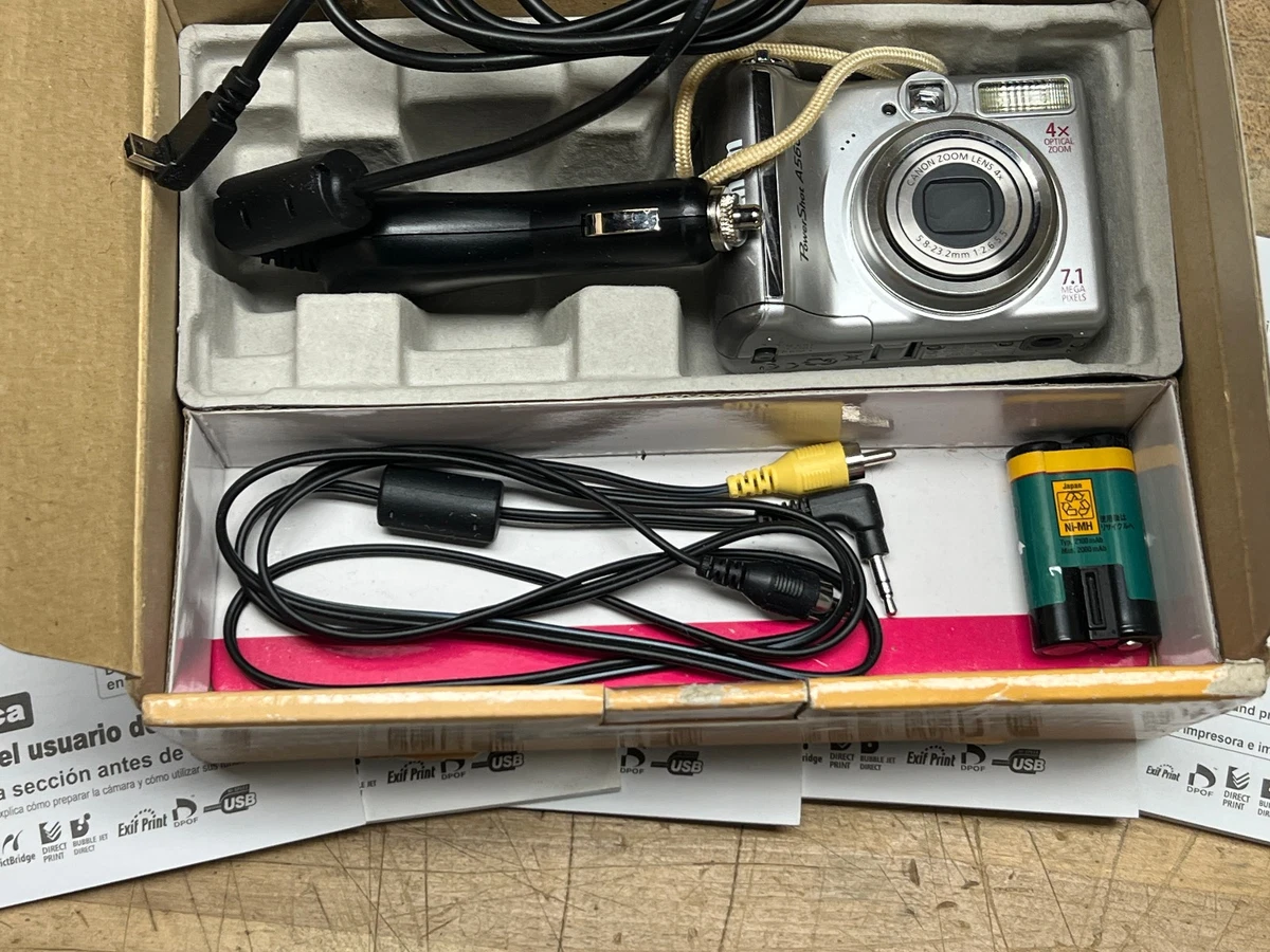 Preços baixos em Câmeras digitais Canon PowerShot A560 | eBay