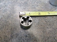 Ace 1/4"-18 NPT Round Die - Made in the USA - Pipe Thread Adjustable 1-1/2”