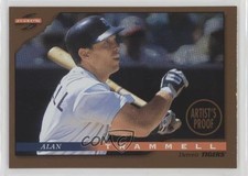 1996 Score Dugout Collection Series 1 Artist's Proof Alan Trammell #72 HOF 0q3