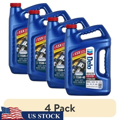 400 XLE SB SAE 15W-40 Synthetic Blend Motor Oil API CK-4 Emission Control New