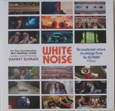 WHITE NOISE 2022 FYC FOR YOUR CONSIDERATION BEST ORIGINAL SCORE CD DANNY ELFMAN