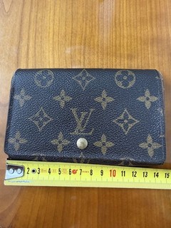 LOUIS VUITTON Vintage Original Portmonee Geldbörse ca 14cm lang