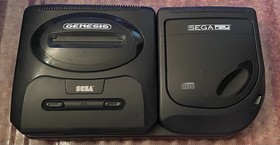 Sega CD With Sega Genesis Lot