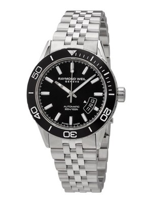 Raymond Weil 2760-ST1-20001 Men's Freelancer Automatic 42 mm Watch MSRP $1850