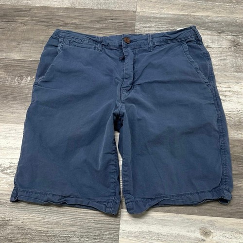 Short Chino American Eagle Homme Taille 34 Beige Next Level Flex Longueur Longue