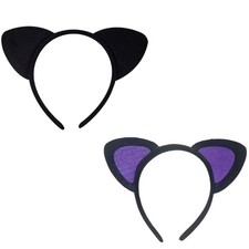 Festival Cats Ear Hairband Costume Accessories Headpiece for Women Teens Girl