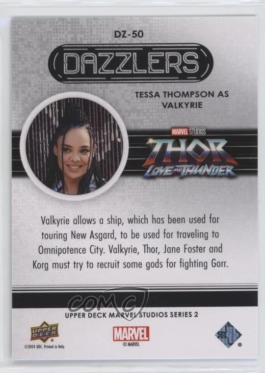 2024 Marvel Studios Series 2 Dazzlers Green Tessa Thompson