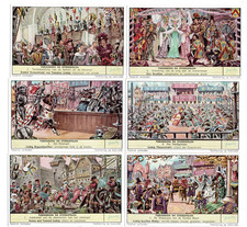 LIEBIG ' S 1682 F. 1679 c/set 'VIAJES Y VIGUETAS' EN MUY BUEN ESTADO. FLEMENCO