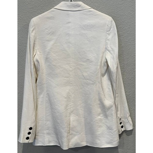 Vince Linen Blend Jacket Size 6 - Picture 8 of 8