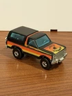 Vintage Hot Wheels Blackwall 1980 Black Ford Bronco 4-Wheeler - Nice!