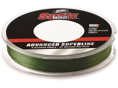 Sufix 832 Braided Fishing Line 50lb 300yd Low-Vis Green