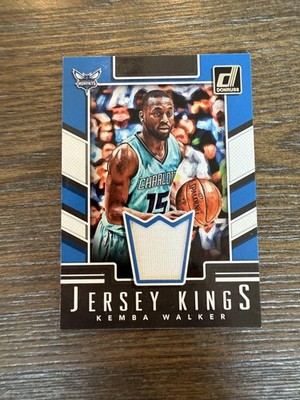 2017-18 Donruss #JK-KW Kemba Walker Jersey Kings