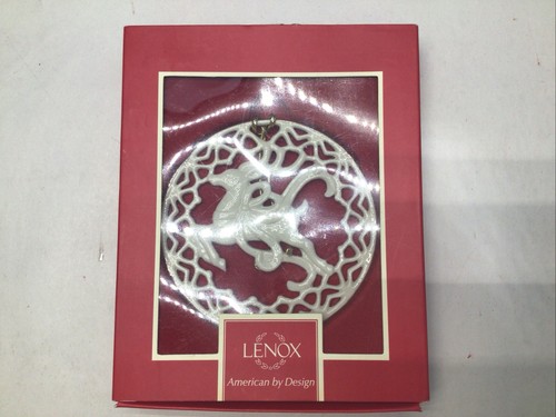 Lenox Pierced Reindeer Ornament 3.5 Inch - Picture 8 of 9