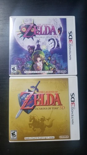 The Legend of Zelda Majoras Mask and Ocarina of Time 3DS
