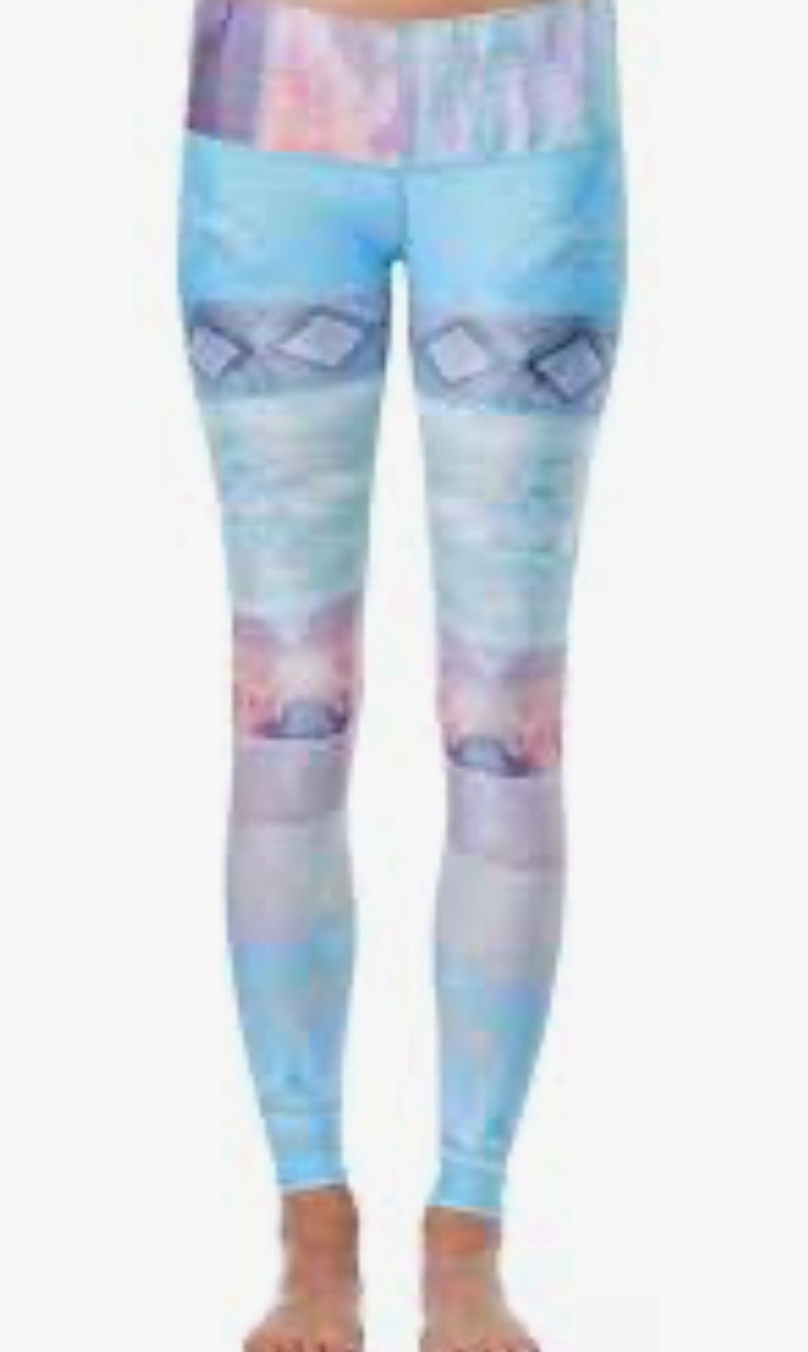 NWT Teeki Women’s Yoga Active Wear Hot Tarot Magick Legging Pants Size Large image 5