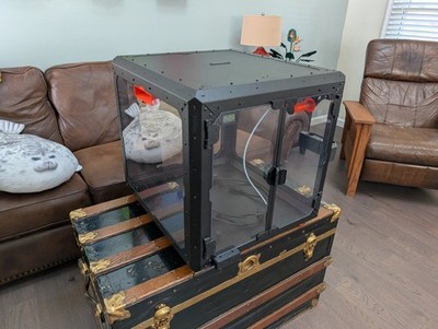 Original Enclosure for Prusa MK4 / MK3 with Lighting and Filtered Ventilation 