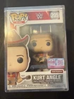 Funko Pop WWE Kurt Angle Cowboy #205 Limited Edition /1200 Hat Case SEALED