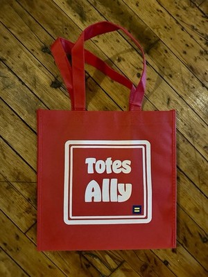 HRC Totes Ally Red Tote Bag New