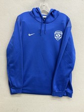 Sudadera con capucha de fútbol Nike BYU Cougars Team emitida por el jugador Nike para hombre Brigham Young XXL