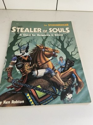 Stealer of Souls for Stormbringer Ken Rolston Fantasy RPG Chaosium 1985 BR35