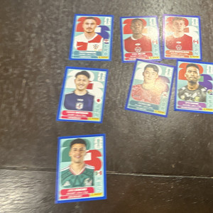Panini FIFA World Cup 2026 Stickers Lot 5 Player Portrait Non-Stuck CRO CAN