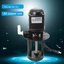 Elektropumpe Werkzeugmaschinen K&uuml;hlwasserpumpe Einphasig 25L/M 220V 120W 2860rpm