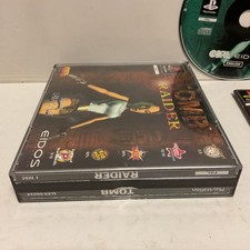 Lot Tomb Raider 1/2/3/4/5 + Livrets Promo - PS1 - PAL FR