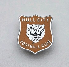 RARE HULL CITY VINTAGE SHIELD PIN BADGE