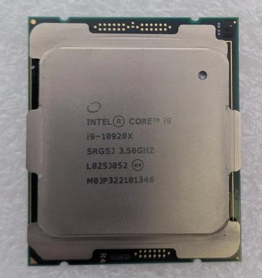 Intel Core i9-10920X 3.5GHz 12-Core 24-Thread CPU SRGSJ LGA 2066 X299 Processor