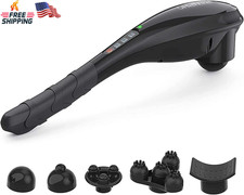 Rechargeable Handheld Back Massager Cordless Electric Neck Shoulder Foot Leg