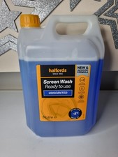 Halfords Screenwash 5L – Ready Mixed Windscreen Washer Fluid – Year Round Use 1.20 per litre