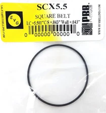 SCX5.5, PRB Square Cut Belt for VCR, Cassette, CD Drive or DVD Drive SCX 5.5