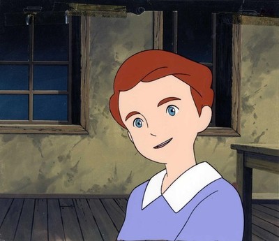Seltene Lassie Melissa Cel Art Animation Production Cel B16 mit Douga