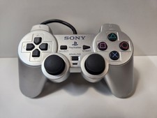 Controller PS2 Dualshock 2 Joypad SCPH-10010 Sony Playstation 2 Argento / Silver