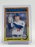 SHOHEI OHTANI 2024 TOPPS HERITAGE BASEBALL #371 DODGERS Q5194