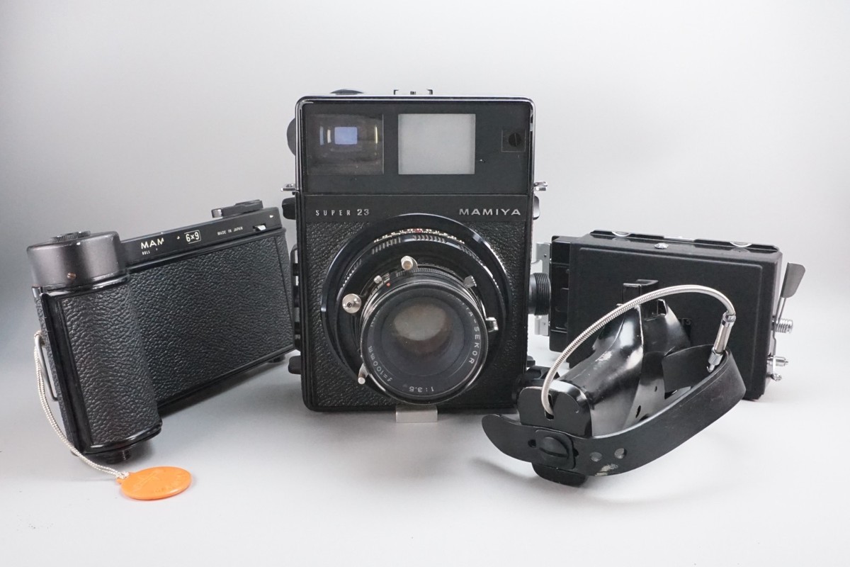 Mamiya Press Super 23 Film Camera 100mm F3.5 Lens With FILM