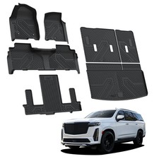 Floor Mats For Chevy Tahoe Gmc Yukon 2021-2026 7 Seats Cargo Mat Floor Liners