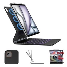Magic Keyboard Case for iPad Air 13 M4 2026/M3 2025/M2 2024  iPad Pro 12.9