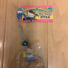 Hello Kitty Mt. Fuji Strap Multi-Color 3.5cm Rare